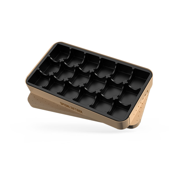 جعبه و بسته بندی هاردباکس مقوایی شکلات طرح پوینت